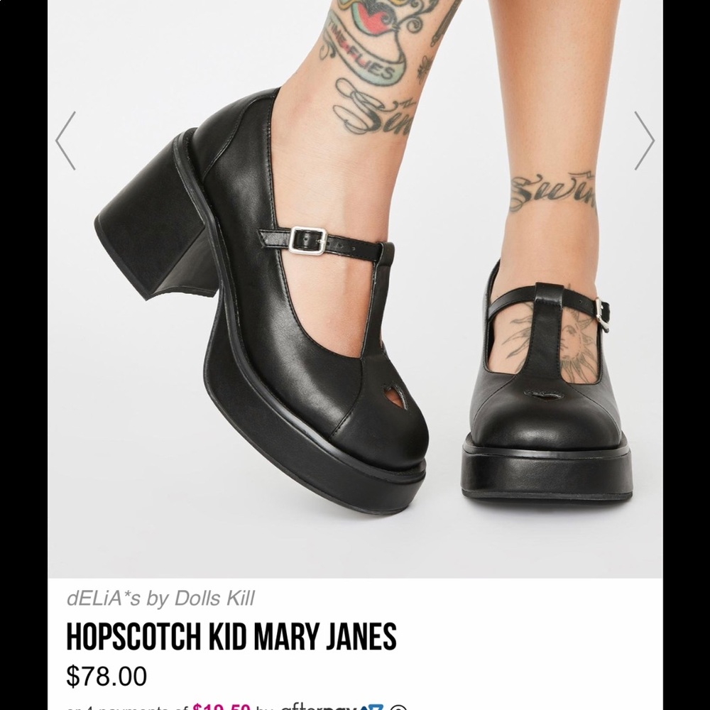 Hopscotch Kid Mary Janes by Dolls Kill